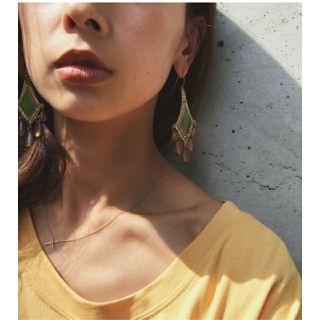 アメリヴィンテージ(Ameri VINTAGE)のAMERI アメリ / RHOMBUS DROP PIERCE ピアス(ピアス)