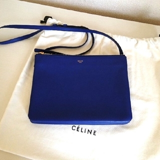 セリーヌ(celine)のCELINE トリオ インディゴ(ショルダーバッグ)