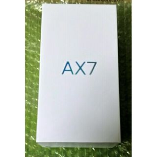 OPPO  AX7  ゴールド(スマートフォン本体)