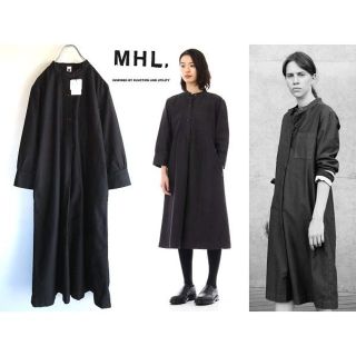 LOOK掲載 19AW MHL. ライトモールスキン ワークドレス Ⅱ 新品