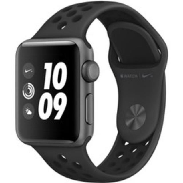Apple(アップル)のApple Watch Nike Series 3 GPS 38mm ブラック スマホ/家電/カメラのスマホ/家電/カメラ その他(その他)の商品写真