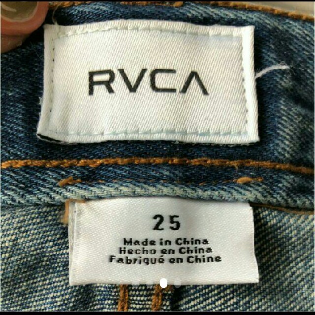 RVCA(ルーカ)のRVCA デニム ショートパンツ レディースのパンツ(ショートパンツ)の商品写真