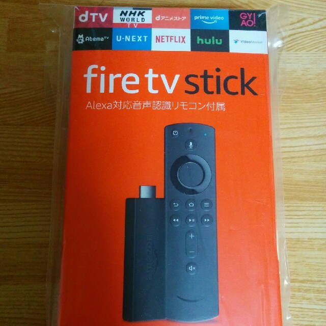fire tv stick Alexa対応音声認識リモコン付属
