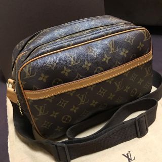 ルイヴィトン(LOUIS VUITTON)のルイヴィトン　モノグラム　ショルダー バッグ　リポーターPM  正規品（美品）(ショルダーバッグ)