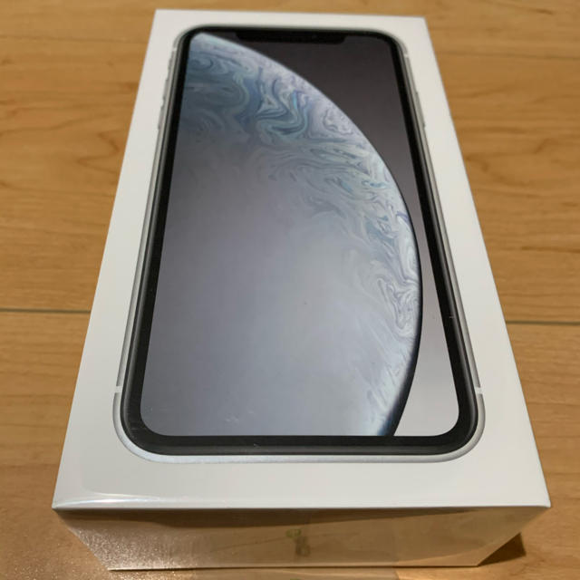 新品未開封品 iPhone XR white 64 GB ソフトバンクスマートフォン本体