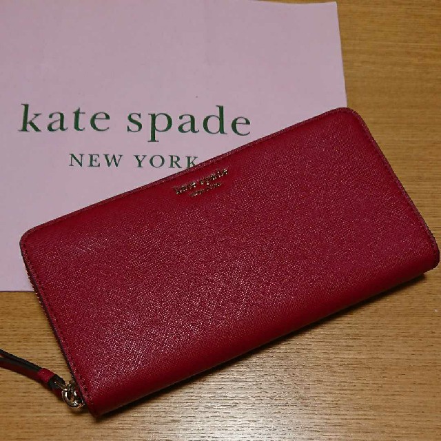新品 ⭐ ケイトスペードニューヨーク ⭐ 財布 レッド ⭐