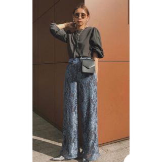 アメリヴィンテージ(Ameri VINTAGE)の【最終値下げ】LAYLA LACE PANTS(カジュアルパンツ)