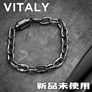 クロムハーツ(Chrome Hearts)のVitaly ブレスレット 316ステンレス製 19cm 値下げ可(ブレスレット)