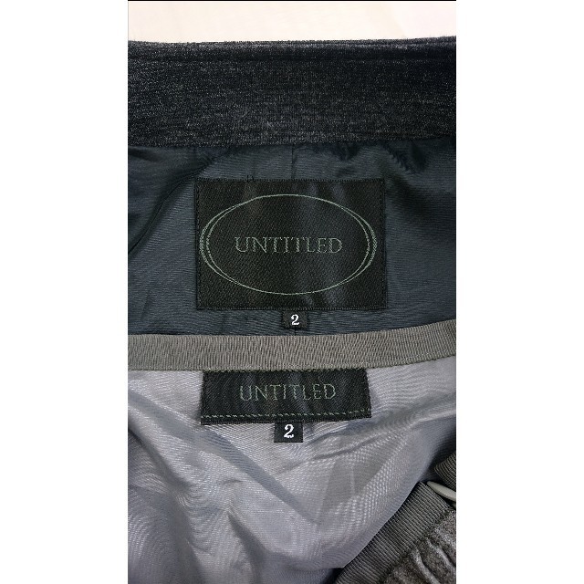 UNTITLED(アンタイトル)の美品♪ アンタイトル ジャケット+スカート レディースのフォーマル/ドレス(スーツ)の商品写真