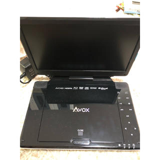 AVOX ポータブル　ブルーレイディスクプレーヤー　APBD-1030HW(a)