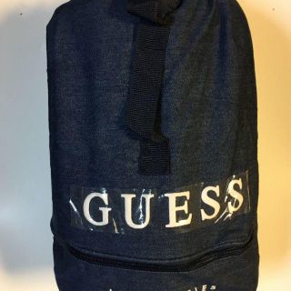 ゲス(GUESS)のＧＵＥＳＳ ゲス デニムナップサック ユニセックス 非売品(リュック/バックパック)