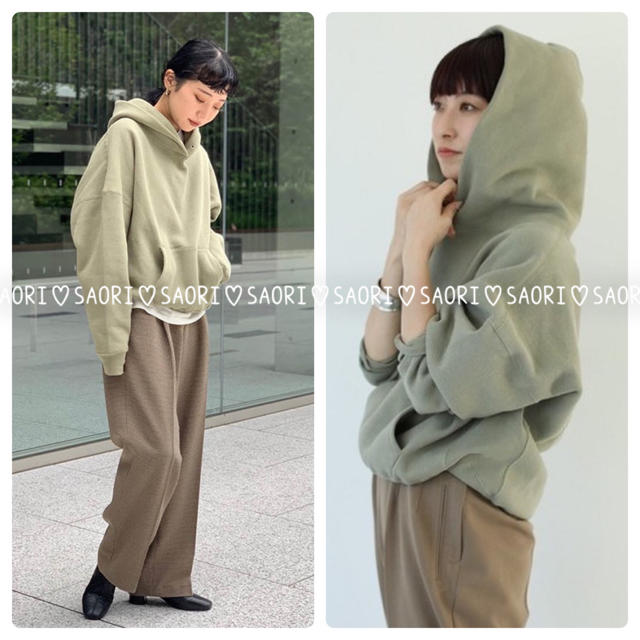 TODAYFUL(トゥデイフル)のTODAYFUL【美品】Heavycotton Sweat Parka レディースのトップス(トレーナー/スウェット)の商品写真