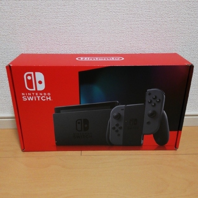 箱本体コントローラー等付属品新型　Nintendo  Switch グレー