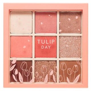 エチュードハウス(ETUDE HOUSE)のジル様専用　エチュードハウス　チューリップデイ　チリムーン(アイシャドウ)