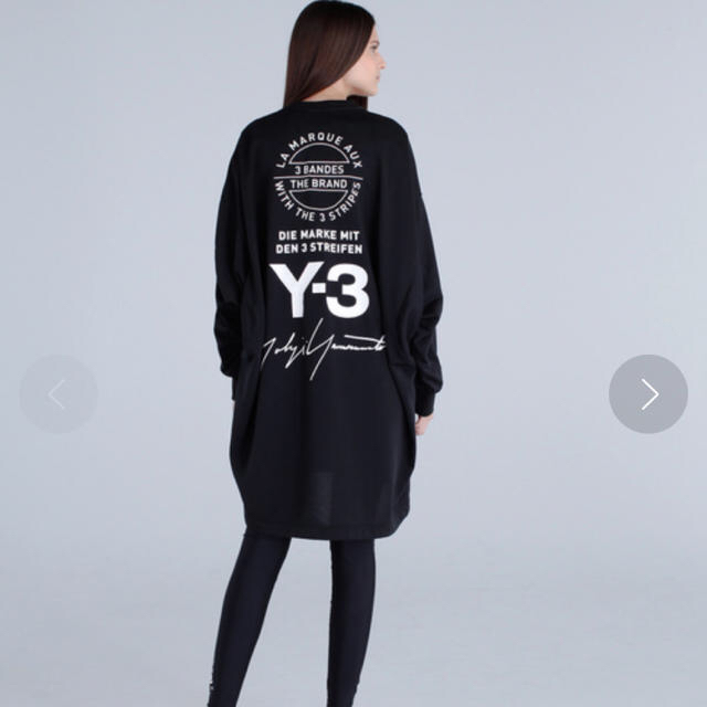 Y-3 ビッグロゴ トレーナー