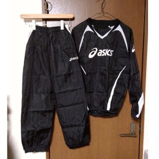 アシックス(asics)のASICS　アシックス　黒！上下150㎝(ウェア)