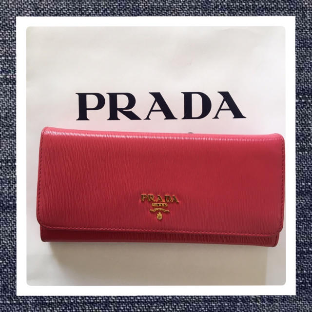 PRADA(プラダ)のPRADA🌸サフィアーノ長財布 正規品         🌸外観美品 レディースのファッション小物(財布)の商品写真