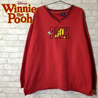 クマノプーサン(くまのプーさん)の【Disney Winnie the Pooh】Vネックスウェット プーさん(トレーナー/スウェット)