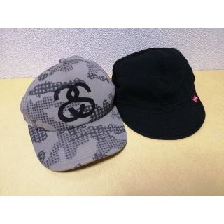 ステューシー(STUSSY)のキャップ 帽子 STUSSY ステューシー ワークキャップ リバーシブル(キャップ)