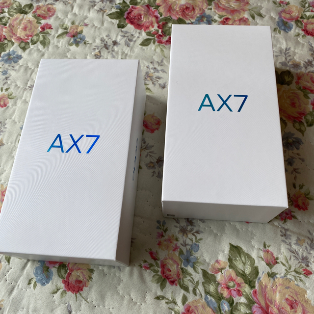 OPPO AX7 新品未開封 2台 ブルー ax7