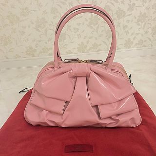 新品 ヴァレンティノ ガラヴァーニ VALENTINO リボン バッグ