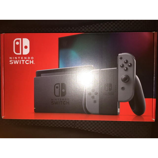 極美品 任天堂 Switch スイッチ 新型 グレー  新モデル