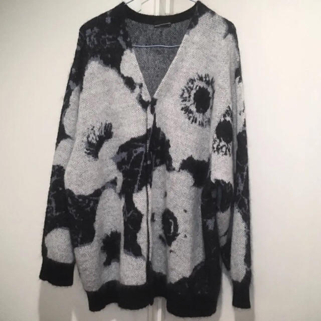 LAD MUSICIAN 19AW ロングニットカーディガン 長袖 モヘヤ 44 grb