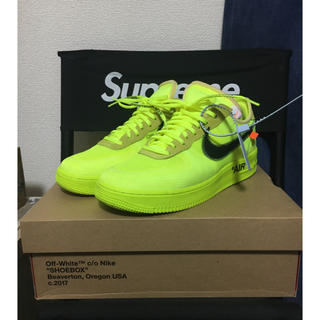 ナイキ(NIKE)の Off-White x Nike Air Force 1 Volt(スニーカー)