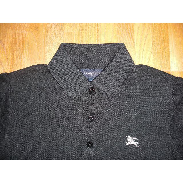 バーバリーゴルフ　半袖ポロシャツ　黒　１