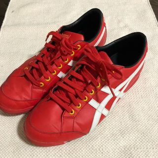 アシックス(asics)のアシック　ゴルフシューズ　レッド　(シューズ)