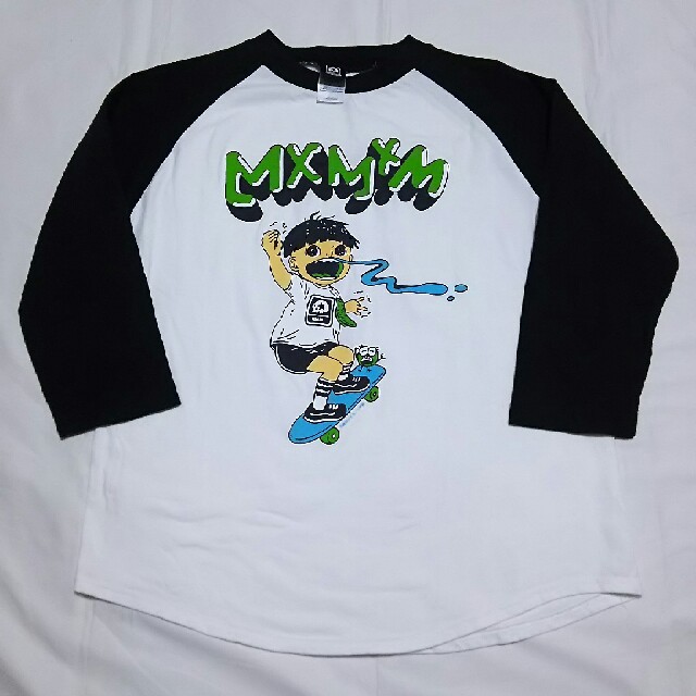 MAGICAL MOSH MISFITS(マジカルモッシュミスフィッツ)のMxMxM 楳図かずおコラボ まことちゃん 七分袖Tシャツ ロンT メンズのトップス(Tシャツ/カットソー(七分/長袖))の商品写真