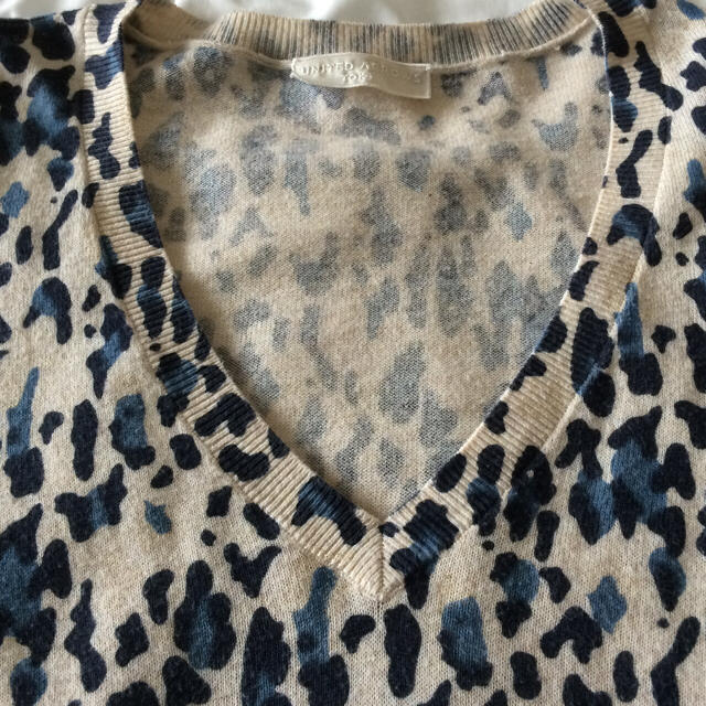 UNITED ARROWS(ユナイテッドアローズ)のアローズ ダルメシアン柄ニット レディースのトップス(ニット/セーター)の商品写真