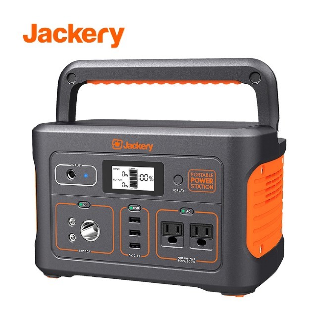 新品 Jackery ポータブル電源 700 大容量 保証2年バッテリー/充電器