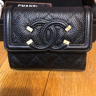 シャネル(CHANEL)の大幅値下げ　　新品同様　シャネル　コンパクト財布(財布)