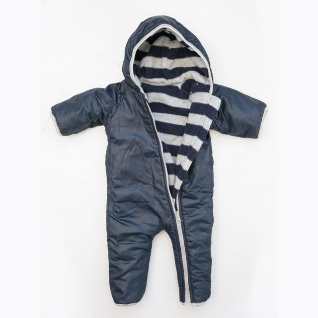 babyGAP(ベビーギャップ)のbabyGAP ダウン&フリース  キッズ/ベビー/マタニティのベビー服(~85cm)(カバーオール)の商品写真