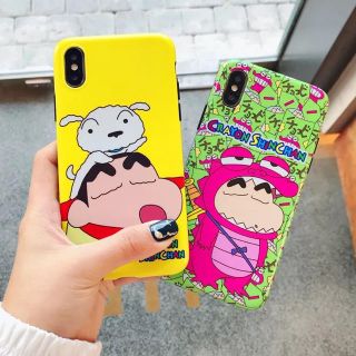 アイフォーン(iPhone)のクレヨンしんちゃん　iPhone XRケース(iPhoneケース)