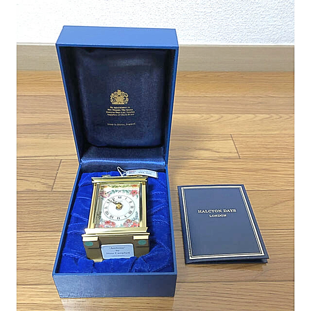 HALCYON DAYS ENAMELS 置時計 HALCYON DAYS ENAMELS 置時計