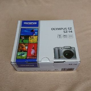 オリンパス(OLYMPUS)の【再値下げ！新品】オリンパス SZ-14 おまけ付き(コンパクトデジタルカメラ)