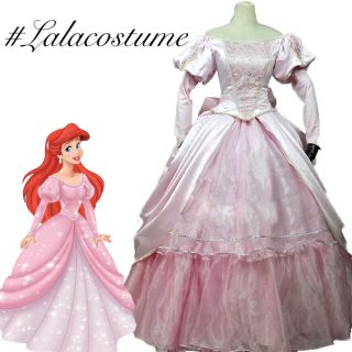 新品未使用✧︎ リトルマーメイド アリエル ピンク カミスキー ドレス