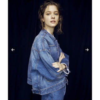 スピックアンドスパン(Spick & Span)の発売中！【5 1/2】CROP DENIM 2ND ジャケット(Gジャン/デニムジャケット)