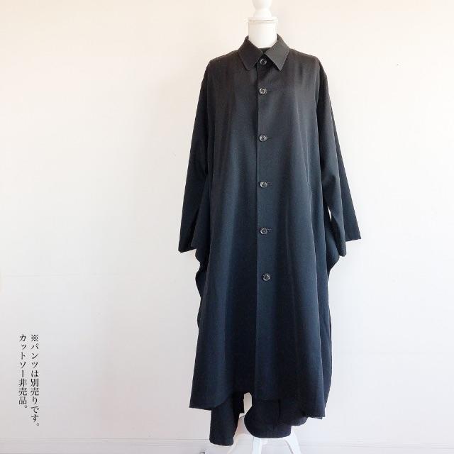 Yohji Yamamoto(ヨウジヤマモト)の【美品】Y's yohji yamamoto ロングコート レディースのジャケット/アウター(ロングコート)の商品写真