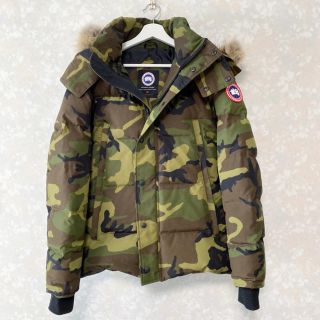 カナダグース(CANADA GOOSE)のカナダグース ウィンダム パーカー S 3808M ダウンジャケット 迷彩 (ダウンジャケット)