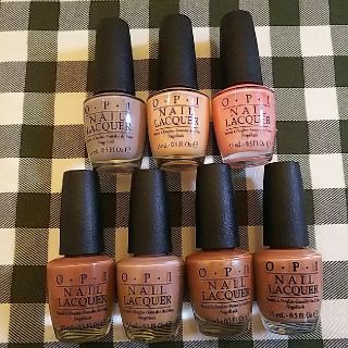 オーピーアイ(OPI)のOPIネイルラッカー人気色 7本セット(マニキュア)