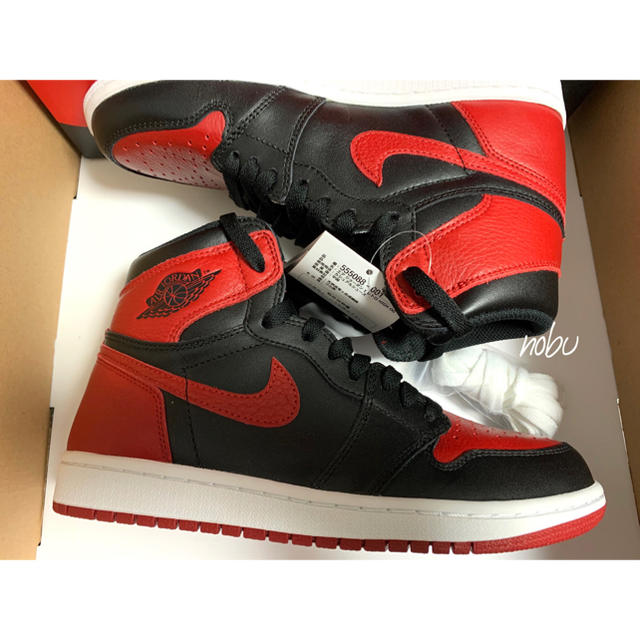 新品 AIR JORDAN 1 RETRO HIGH OG “ BANNED ”