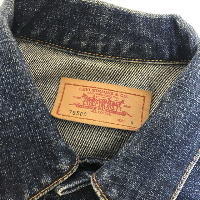 Levi's(リーバイス)のあかままさま専用　Levis デニムジャケット　Mサイズ♡ レディースのジャケット/アウター(Gジャン/デニムジャケット)の商品写真