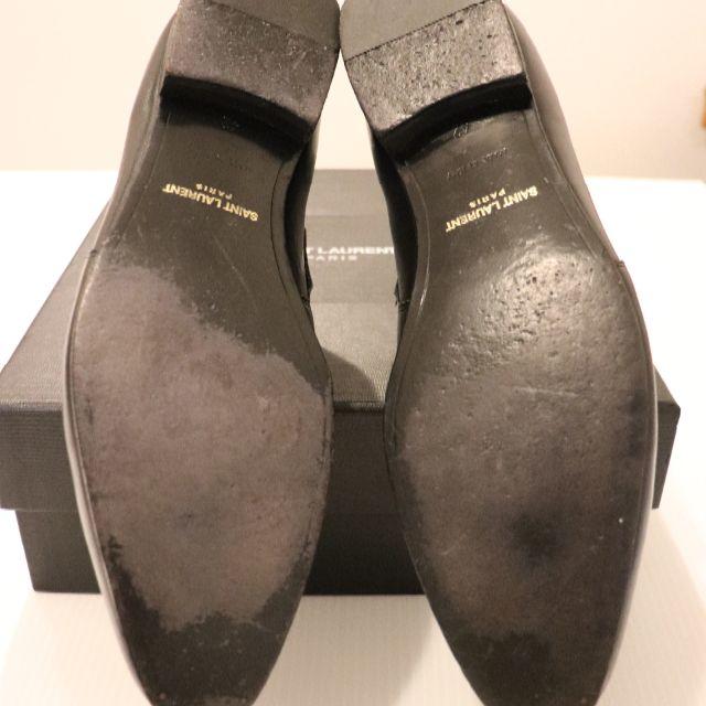 Saint Laurent(サンローラン)の箱付き　SAINTLAURENT レザー ジョッパーブーツ ブラック 42 メンズの靴/シューズ(ブーツ)の商品写真
