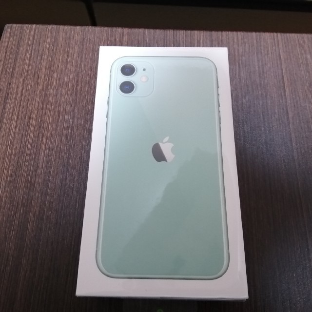 iPhone11 64GB グリーン 新品未開封 SIMフリー