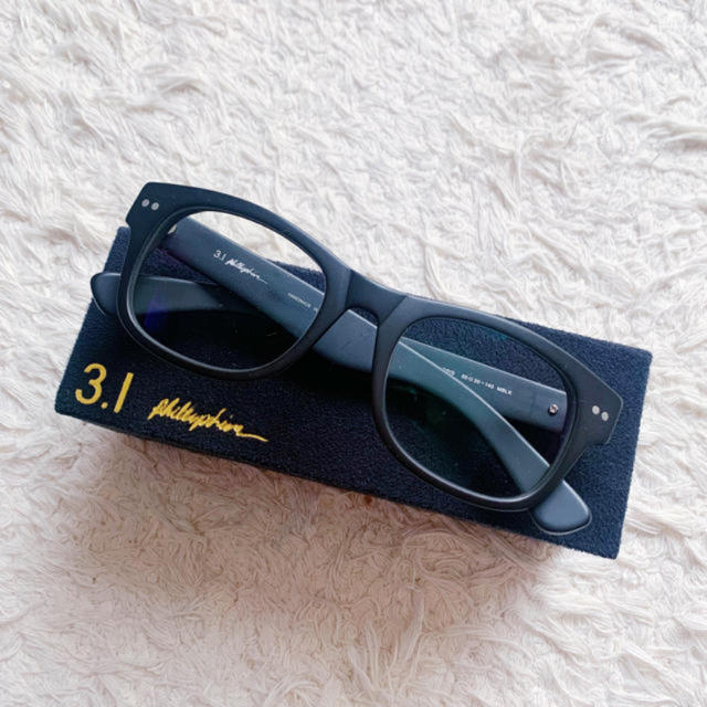 3.1 Phillip Lim(スリーワンフィリップリム)の3.1 Phillp Lim/3.1フィリップリム🍋黒フレーム めがね レディースのファッション小物(サングラス/メガネ)の商品写真