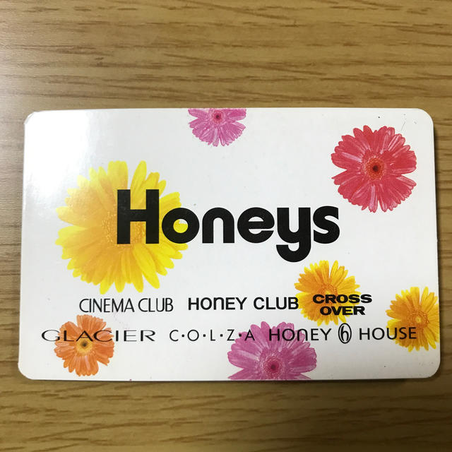 HONEYS(ハニーズ)のHoneys ポイントカード チケットの優待券/割引券(ショッピング)の商品写真