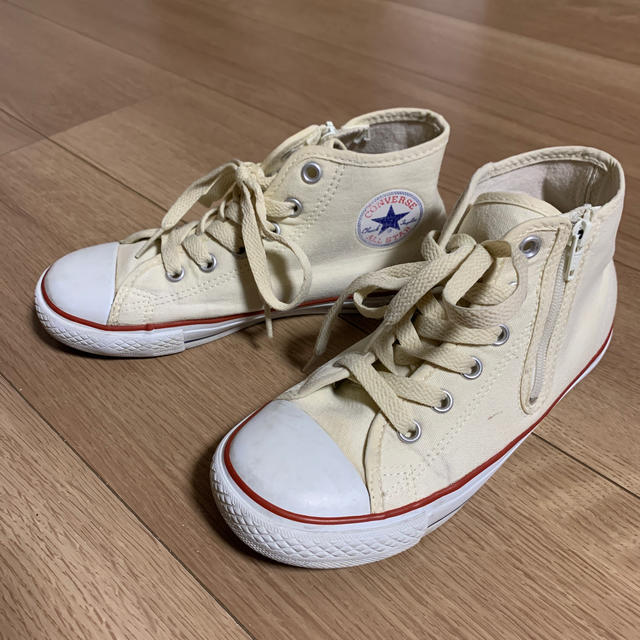 CONVERSE(コンバース)の kakao様専用　converse AII STAR ハイカット21cm キッズ/ベビー/マタニティのキッズ靴/シューズ(15cm~)(スニーカー)の商品写真